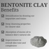 Bentonite Clay Detoxifying Soap, Handmade Soap Bar, Body Soap Bars