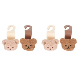 4 Pcs Car Seat Back Hook Car Back Seat Hooks Backseat Hangers Multi-functional Car Hooks Car Hanger Car Backseat Hooks Car Seat Hook Vehicle Seat Hooks Headrest Hangers