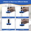 Hibbent Pull Down Kitchen Faucet Head Replacement, 4 Function LED