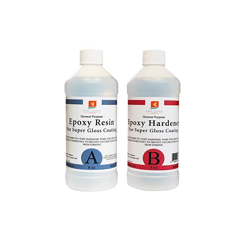 EPOXY RESIN 16 oz Kit, General Purpose (Coating, Bonding, Casting)