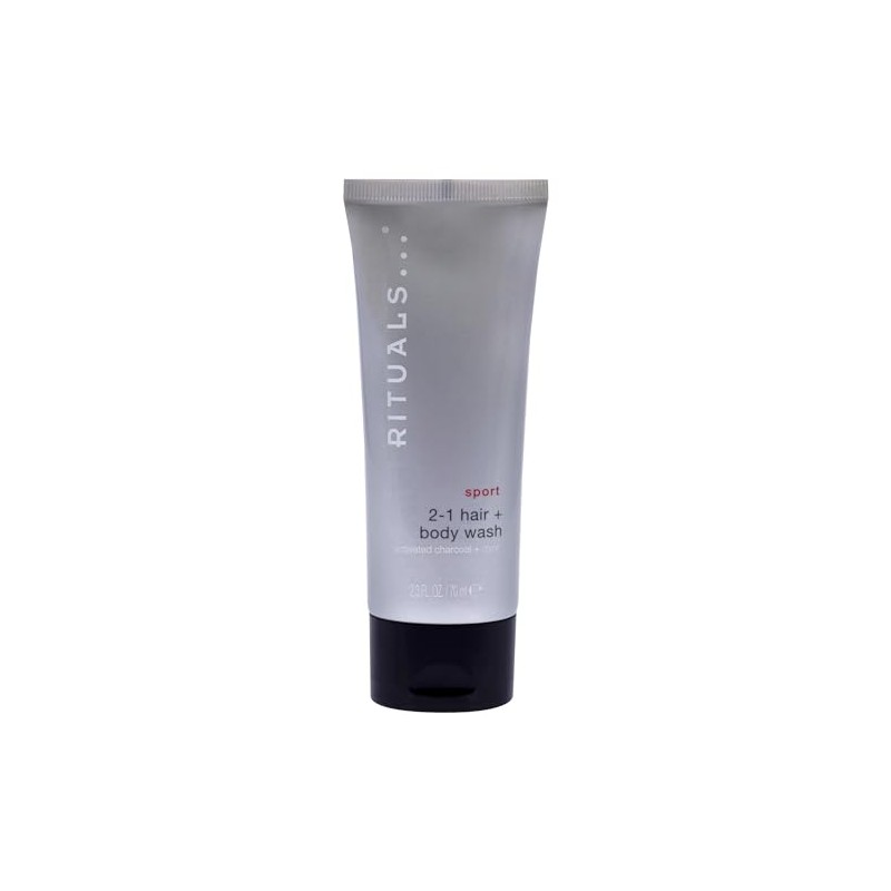 Rituals Sport 2-in-1 Shampoo and Body Wash for Men, 2.3