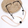 Sucrain 5 Pieces Adjustable Hat Strap Clips Hat Chin Cord