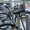 MEETOOT - Funda impermeable para asiento de bicicleta, impermeable, funda