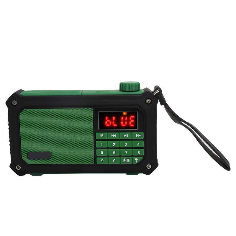 K-81 Multi function Radio Flashlight FM Radio Wireless Bluetooth Speaker