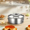 Stainless Steel Flanera, 8.2 Inch Flan Pan for Instant Pot
