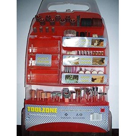 Toolzone 150pc Mini Drill Rotary Accessory Kit