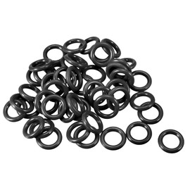 sourcing map Pack of 50 Rubber O Rings 11 mm AD 8 mm ID 1.5 mm Width Metric Seal Sealing Ring Seals