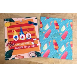 Handmade Gnomes Summer Fun Never Ends Cover Set for use with Classic Happy Planner-