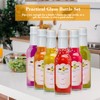 Clear Woozy 5oz Glass Bottles with Shrink Capsules - Set