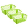 MiraHome Storage Basket Set of 3 9 L 35 x