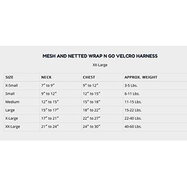 Bark Appeal Netted Wrap N Go Harness - Lavender, Medium