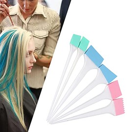 Hair Coloring Brush for Hair Dye,Hair Color Brush Set,6Pcs Hair Dyeing Brush Set Silicone Hair Coloring Dyeing Hairdressing Tool for Hair Salon