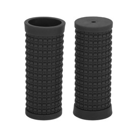 TUCKBOLD Bike Handlebar Grips Covers 74mm Long Lightweight Black
