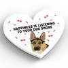 Global Designs German Shepherd Happiness Is Your Dog Snoring Katie