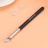 TEOYALL Mini Nose Contour Brush, Synthetic Under Eye Concealer Brush