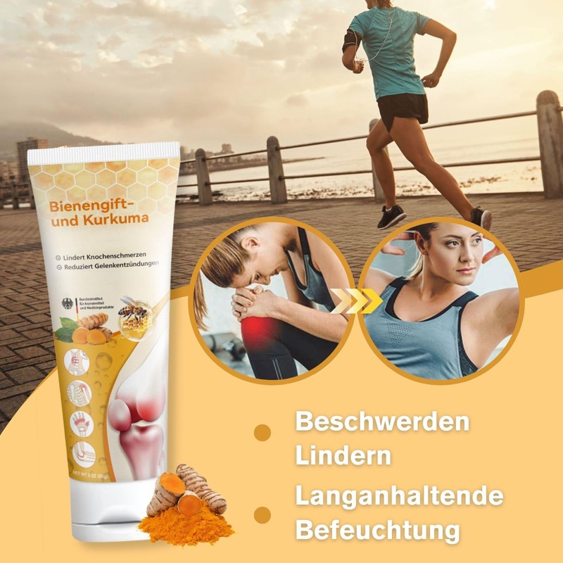 Altherona Bee Venom Joint Cream, for Neck, Waist, Back, Hands,