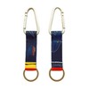 Adelaide Crows AFL Footy Carabiner Keyring