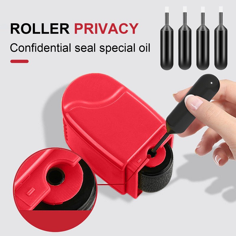 ASIRYVA 12Pcs Ink Refills for Address Blocker Stamp, Ink Refill