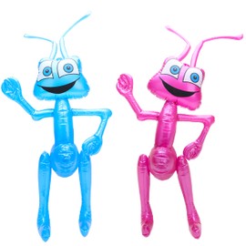 Toyland® 36" Inflatable Bug Avalible In Either Blue or Pink IN13