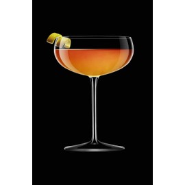 Luigi Bormioli Talismano 10.25, Set of 4 Coupe Champagne/Sherbet Stem, 300ml, Clear