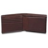 Bosca Navayo Slim 10 Pocket Wallet w/Removeable Flip I.D Passcase