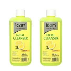 ican London Lemon Deep cleansing Facial Cleanser 2 x 100ml