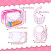 15Pcs Baby Doll Accessories Magic Bottle Set,Pretend Play Feeding Toy