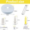 Svitzoot Canopy Metal White 100 x 18 mm Canopy Lamp