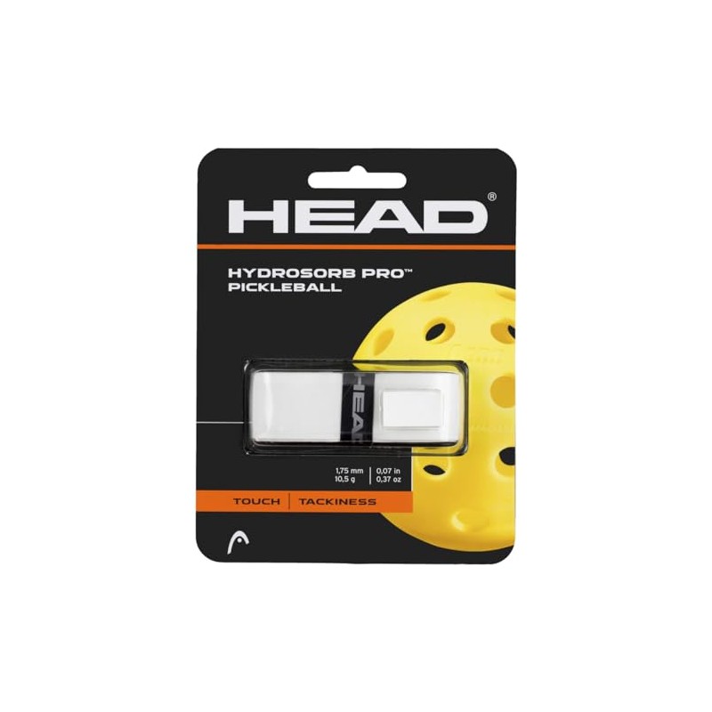 HEAD HydroSorb Pro Pickleball White Replacement Grip - White