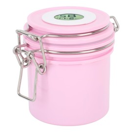 Caja de Almacenamiento de Pegamento para Pestañas, Recipiente de Almacenamiento de Pegamento para Pestañas con Termómetro de 250 Ml, Recipiente de Almacenamiento Sellado (PINK)