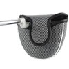 Andux Mesh Mallet Putter Cover Golf Putter Head Covers Grey,