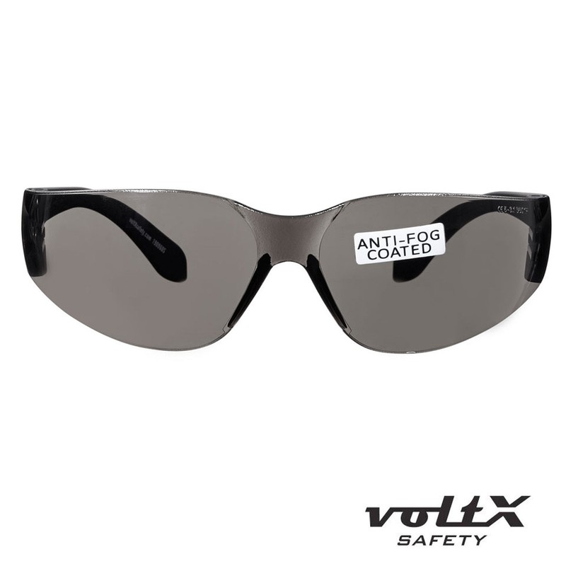 3 x voltX ‘GRAFTER’ Lightweight Industrial Safety Glasses, UKCA &