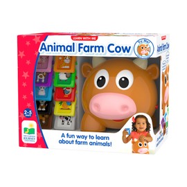 The Learning Journey New - The Learning Journey Learn with Me - Animal Farm Cow - Ages 2-5