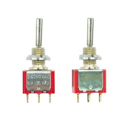 ZHUOYUEFSC 2PCS RC Transmitter 3 Positions and 2 Positions Long and Short Toggle Switch for Taranis X9D Plus Radiomaster TX16s Jumper T12 Spektrum DX8 gen2 NX10 Replacement (3 Positions Short)