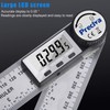 Angle Ruler, Preciva Digital Angle Finder Ruler Protractor, 400mm Length