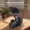 SmallRig Wooden Top Handle with NATO Clamp & NATO Rail,