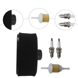 4164631 21548000 Air Filter w/Spark Plug for Kawasaki FR651V FR691V FR730V FS481V FS541V FS600V FS651V FS691V FS730V FX600V 22-26 HP ENGINES by BLUE ELF