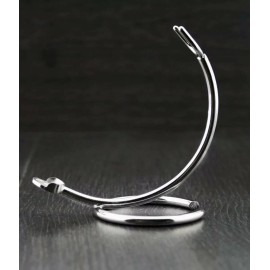 Gadova Germany Maquinilla de afeitar acero inoxidable con corte recto y soporte para peluquero - Stand
