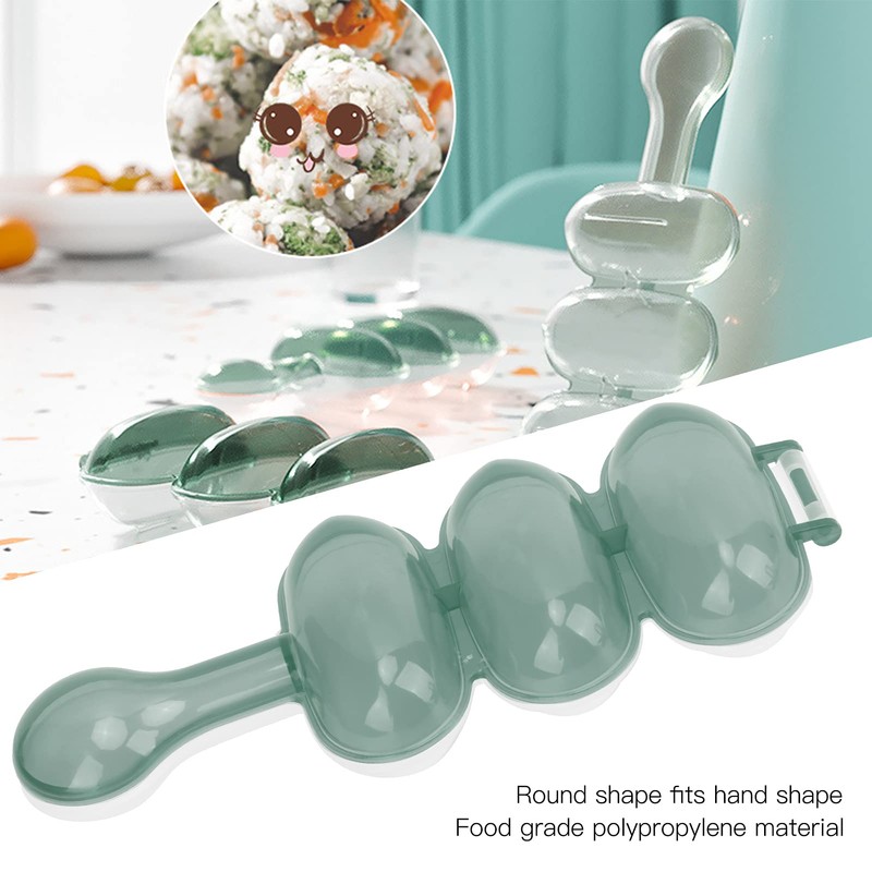 DIY Rice Ball Mould, Rice Ball Shaker Easy to Clean