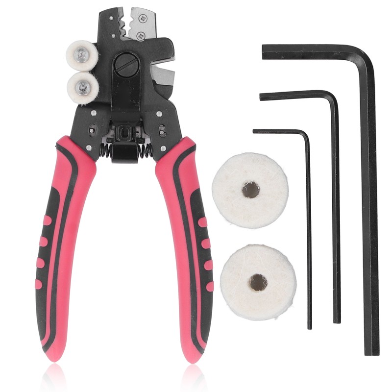 Wire Stripping Pliers Optical Fiber Stripper 4 in 1 Cutter