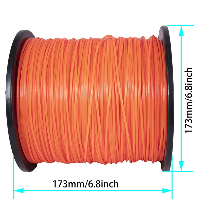 HOTS Round .080" Trimmer Line, 080 String Trimmer line,080 Weed