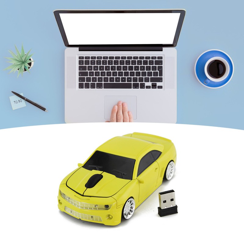 Sport Car Shaped Wireless Computer Mouse 2.4G High Accuracy Sensor
