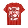 Pretend I'm A Gummy Bear T-Shirt, blue