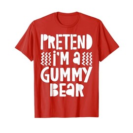 Pretend I'm A Gummy Bear T-Shirt, blue