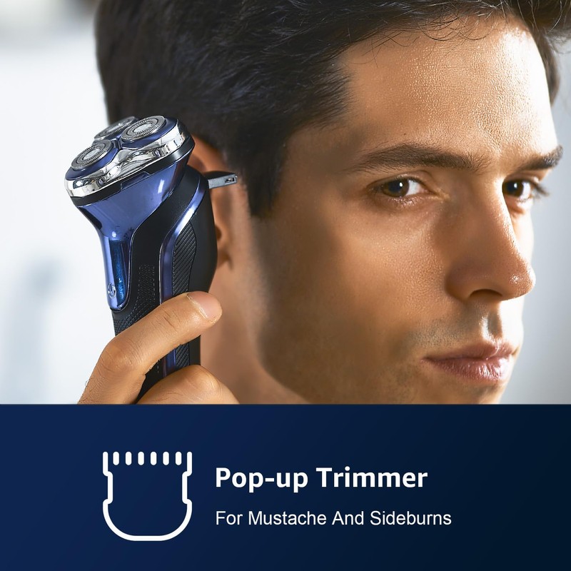 Electric Razor for Men, Electric Shaver for Men Face, Waterproof