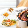 Double Layer Baking Grill Stainless Steel Dishwasher Safe Heat Evenly