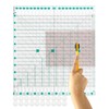 Quilting Ruler for Precise Fabric Cutting 11.5" x 10.5" Quilt