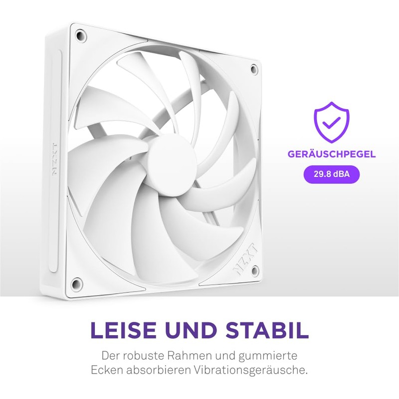 NZXT F140Q | 140mm Quiet Airflow PC Case Fan |
