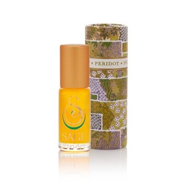 Peridot Perfume Oil Roll-On by Sage- 1/8 oz, Vegan & Cruelty-Free, Gourmand Scent, Fig, Oakmoss, Amber