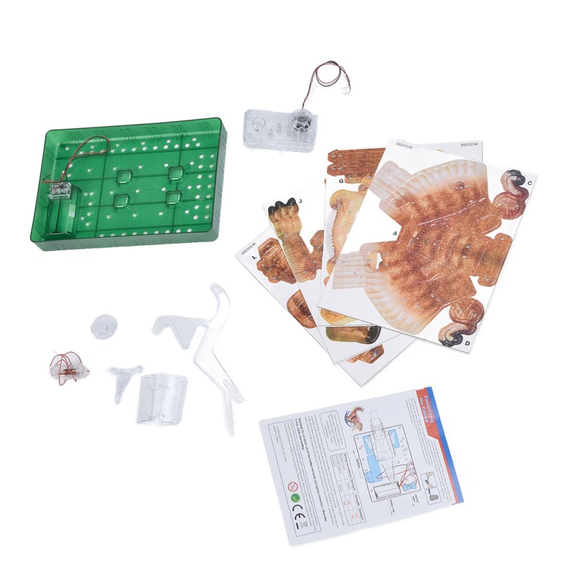 3D Paper Folding Dinosaur Toy Jigsaw Puzzle Science Experiment Toy